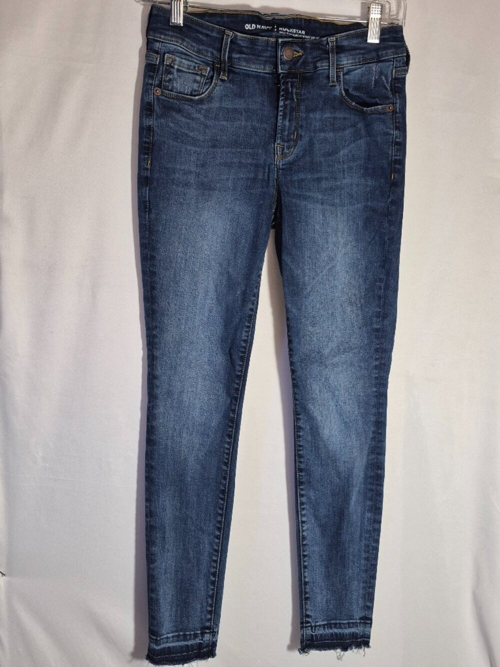 Old Navy Rockstar skinny jeans with 26" waist